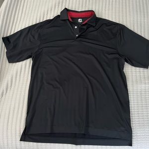 Footjoy Mens XL Polo, Black